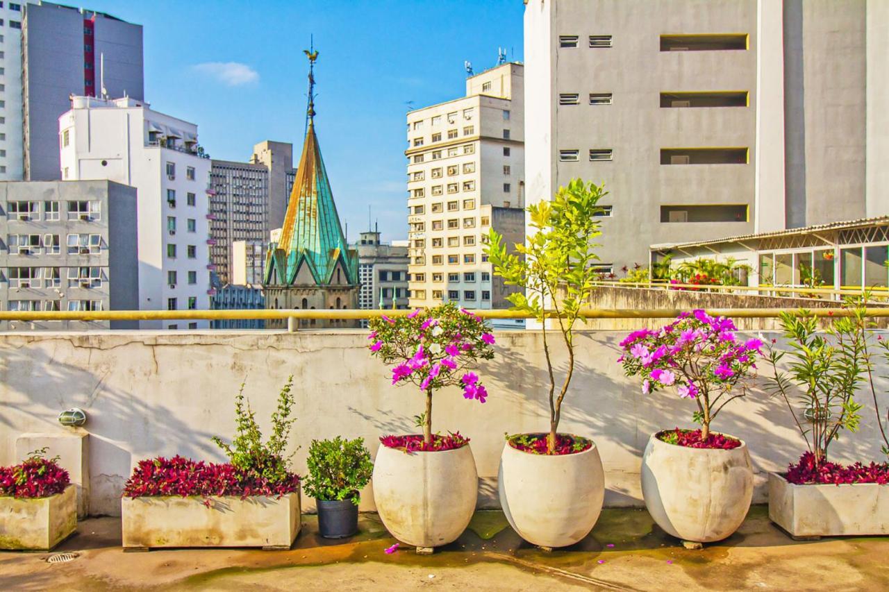 Apto Com Wifi E Home Office No Centro De São Paulo Exterior foto